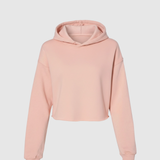 Women's Crop Fleece Hoodie Sweatshirt