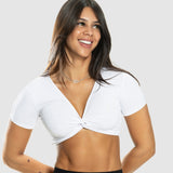 Twist Front Active Crop Top