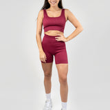 Talia Ribbed Biker Short