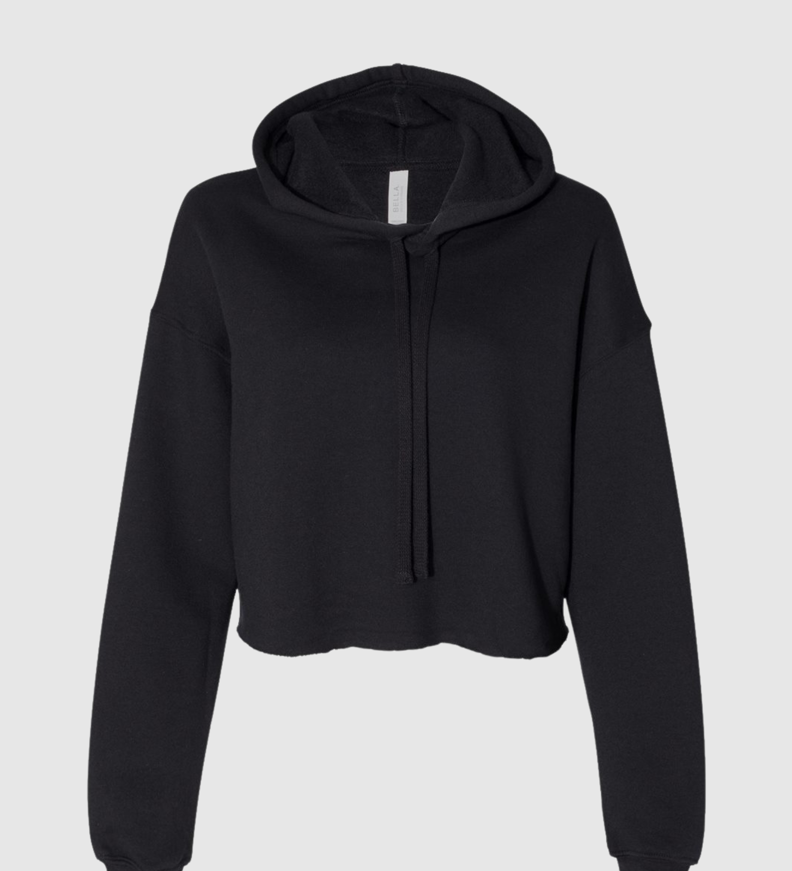 Women's Crop Fleece Hoodie Sweatshirt