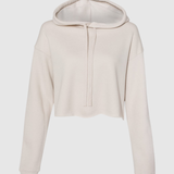 Women's Crop Fleece Hoodie Sweatshirt