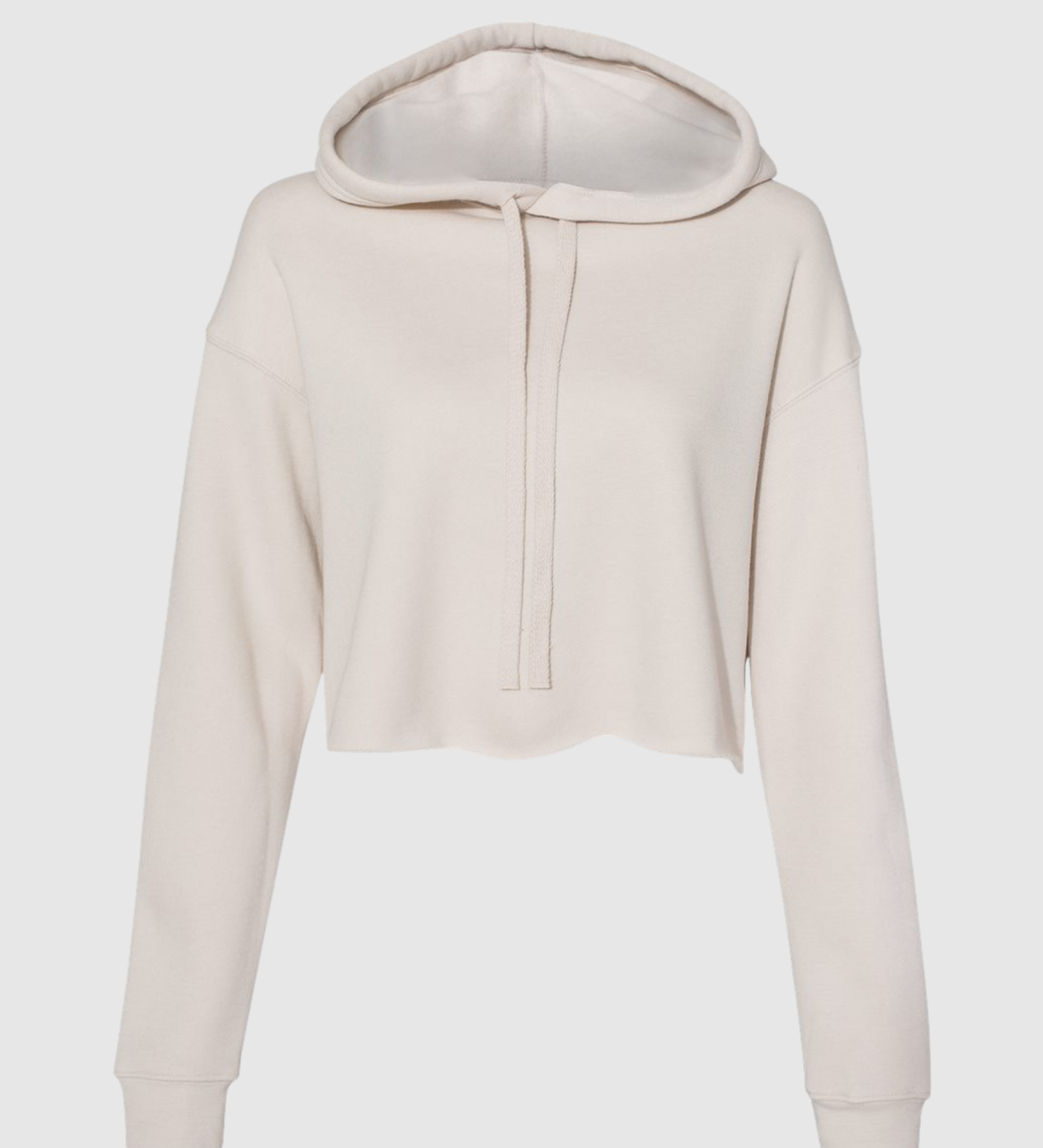 Women's Crop Fleece Hoodie Sweatshirt