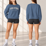Studio Cropped Crewneck Custom Studio Collection