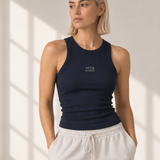 Studio Ribbed Tank Custom Studio Collection