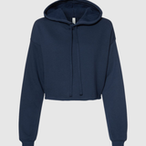 Women's Crop Fleece Hoodie Sweatshirt